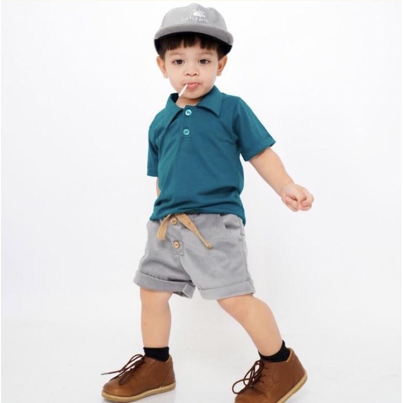 OXSA Kaos Polo & Celana Pendek Anak 1-5thn 6