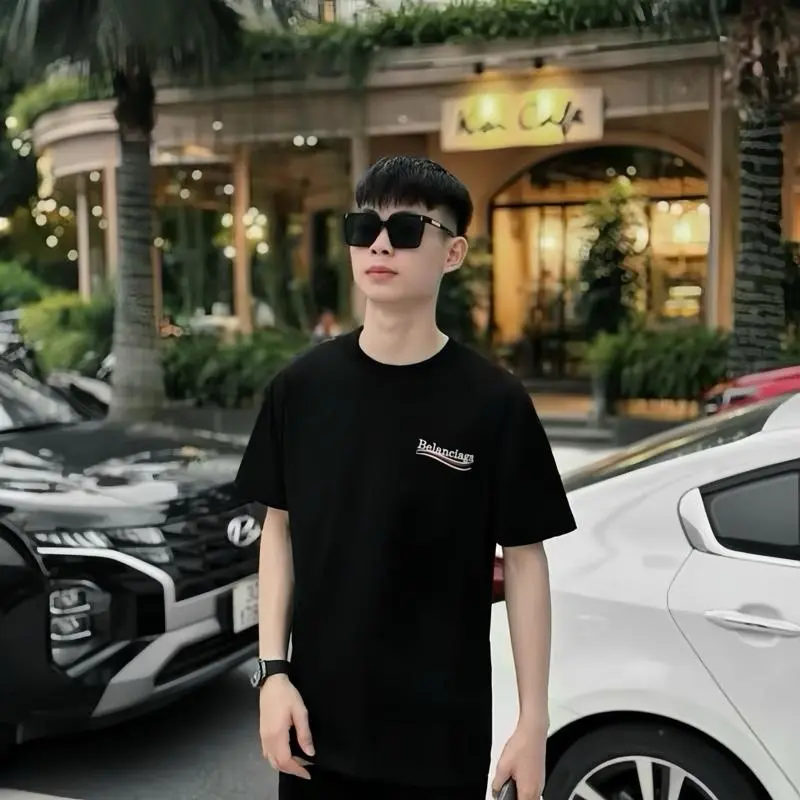 Áo phông Belan thêu chất cotton lạnh 2 chiều mền mát mịn nam nữ hotrend 6