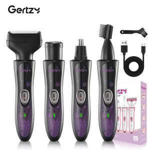 USB Rechargeable Hair Trimmer Kit, Electric Hair Removal Tool for Women, Personal Care Appliances for Home & Travel