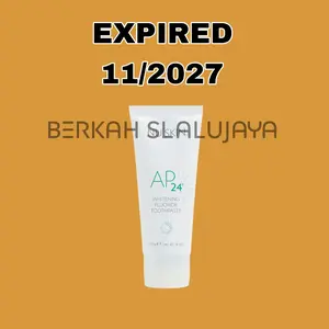 AP24 Whitening Flouride Toothpaste - Odol AP24 Pasta Gigi AP24 - Memutihkan, Menghempaskan Plak serta Karang Gigi