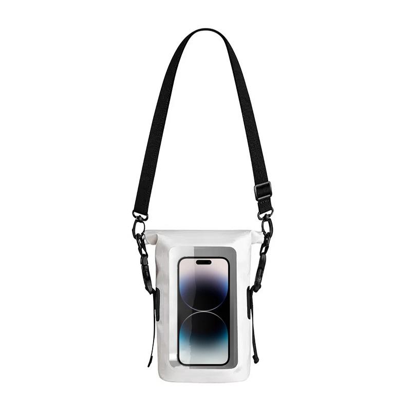 Product Introduction of Outdoor mobile phone water-proof shoulder bag waterproof Drybag seaside beach swimming drifting 2L crossbody bag fashion PVC waterproof bag bag 3