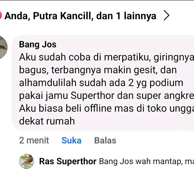 Jamu Merpati Superthor isi 120 butir 5