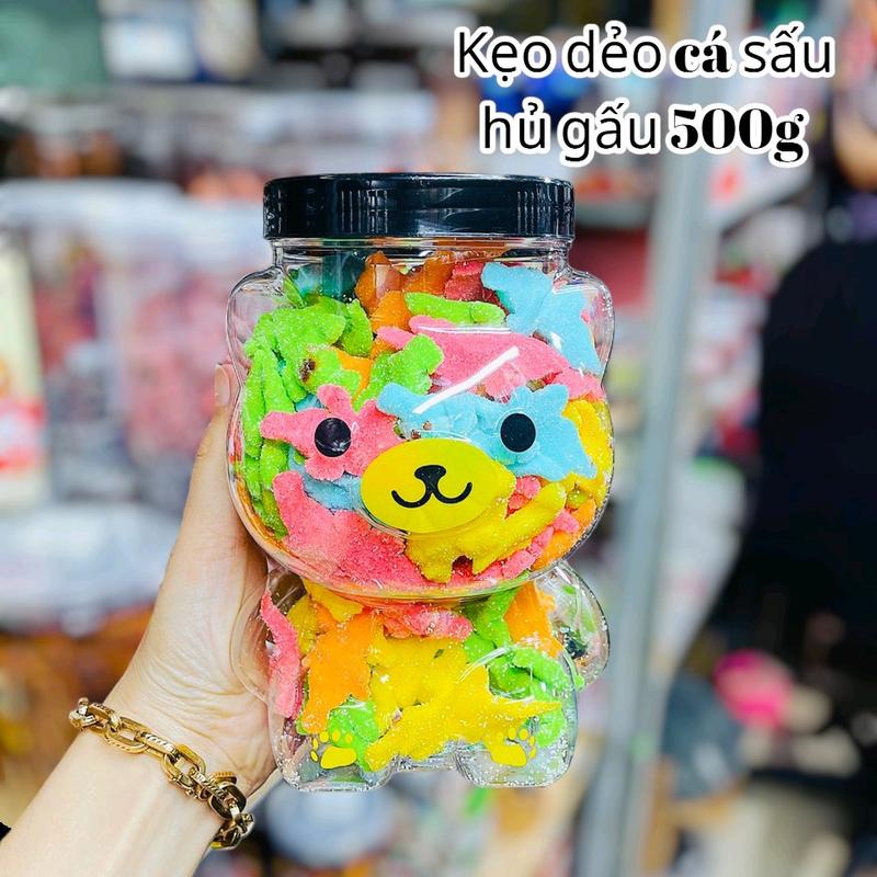 Kẹo Dẽo Cá Sấu hủ gấu 500g