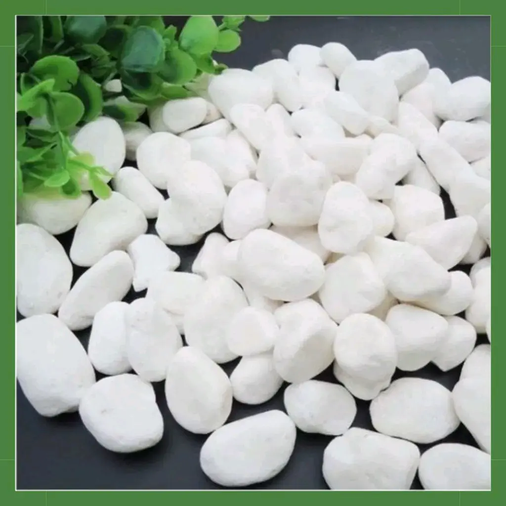 Sỏi trắng trang trí size 1-2cm ( 0.5kg )
