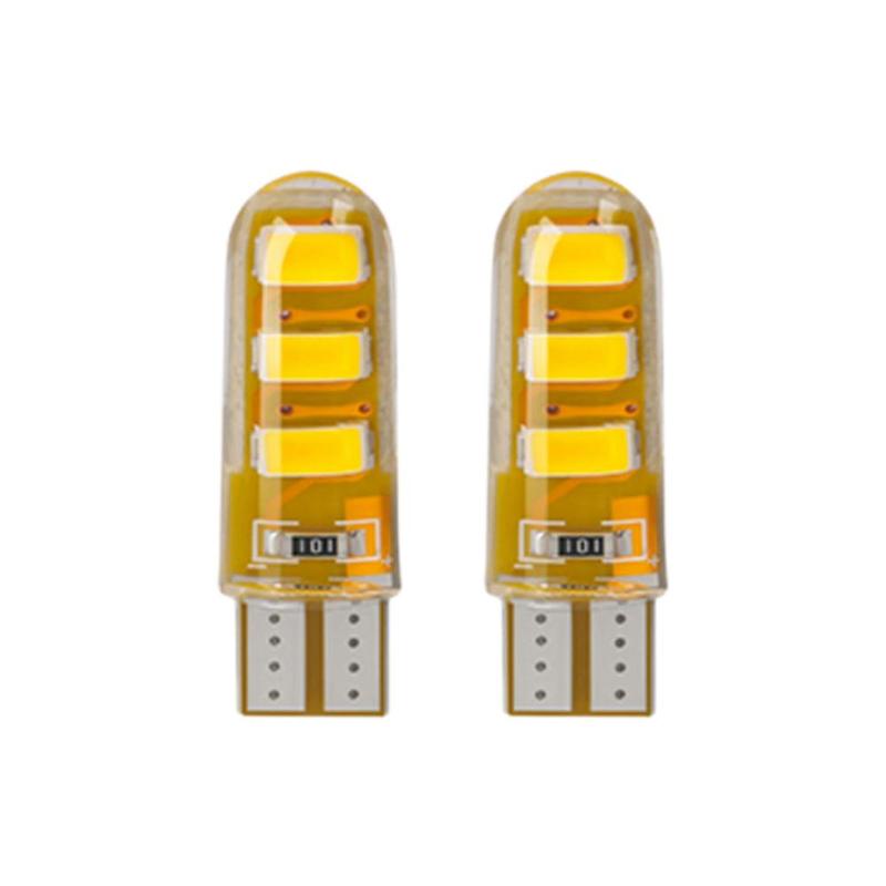Product Introduction of Silicone W5W Glue Display Light High-brightness Small Bubble 12V 2 PCS Automobile LED Width Indicator Light For T10 5630 6SMD 20