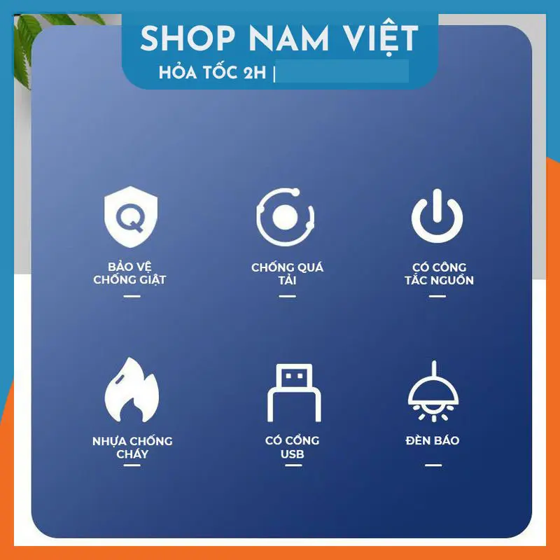 Ổ Cắm Điện Mở Rộng Xoay 180 Độ Chia Từ 1 Ra 3 Chấu Cắm 8
