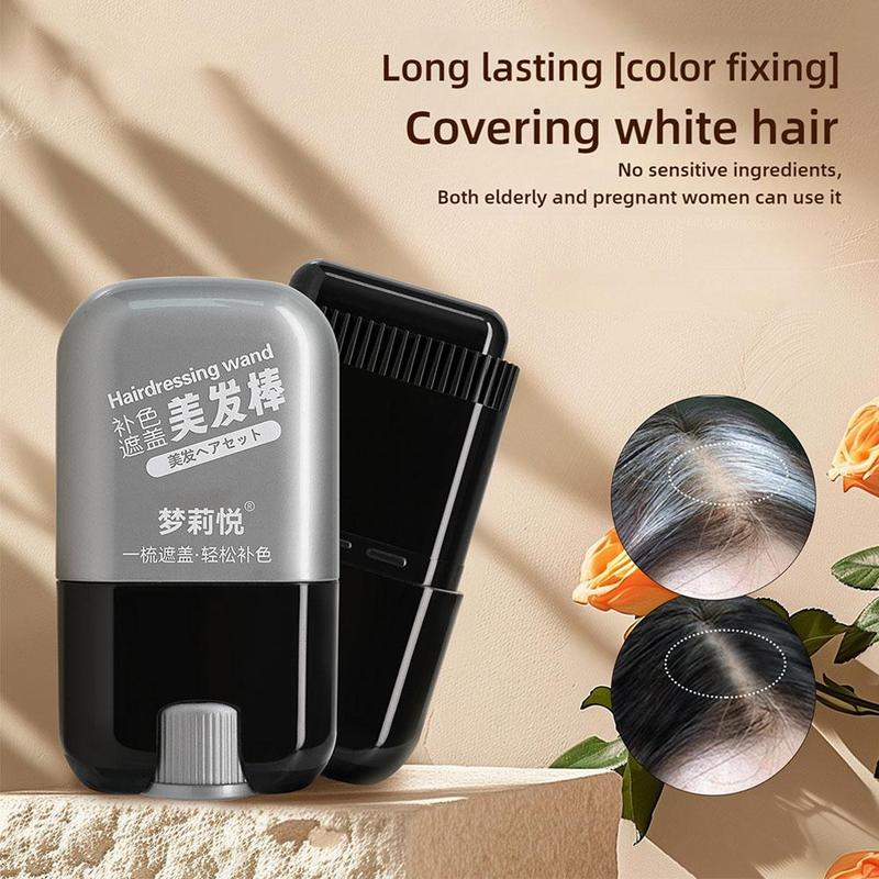 Product Introduction of Waterproof And Sweat-proof Hair Dye Comb Korean Hair Dye Comb Applicator Long Lasting Hair Color Pen Stick For White Gray Hair 15