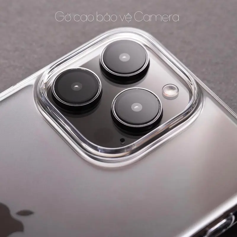 ( Ốp cứng )Ốp lưng trong cứng siêu mỏng không ố màu cho iphone 16/15/14/13/12/11/pro/promax/plus-lkg 5