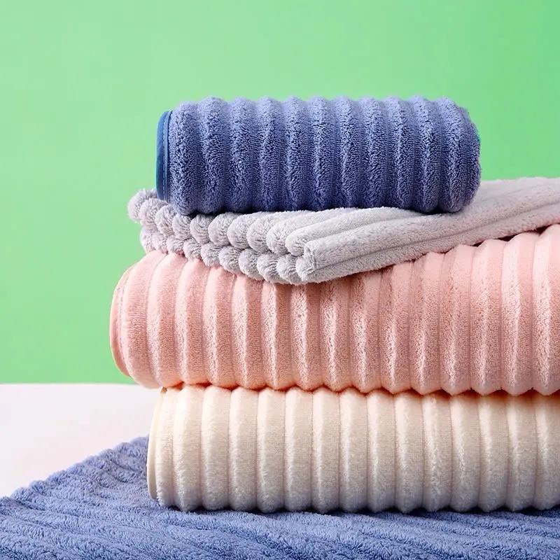 combo 4 Khăn Tắm Sợi Cotton Cao Cấp Mềm Mịn Thấm Hút Không Ra Màu 8