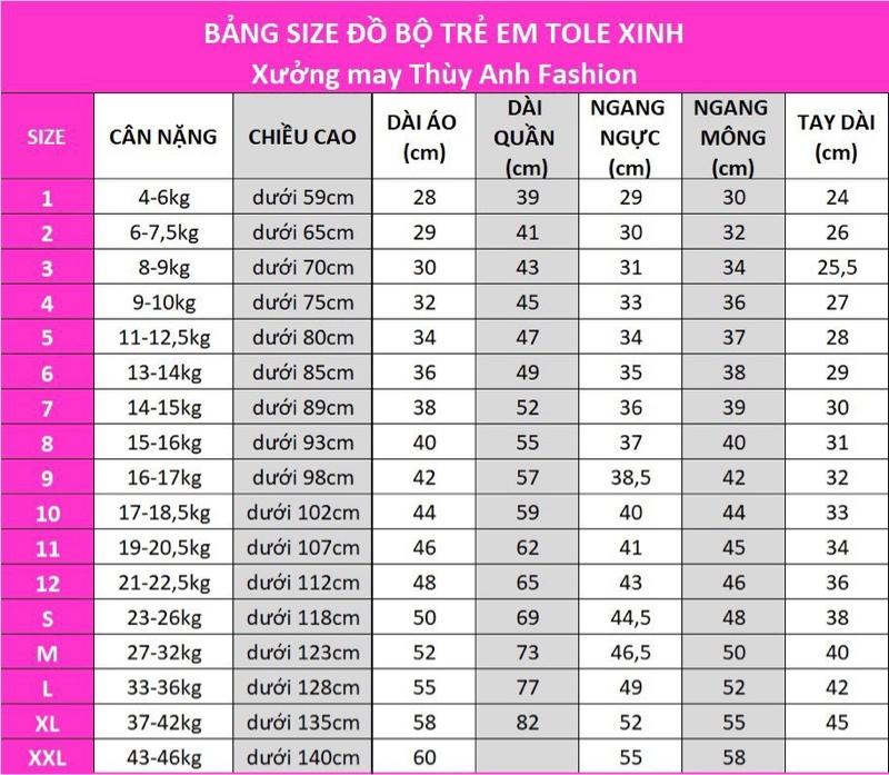 Product Introduction of TOLEXINH [23kg-41kg] đồ bộ tay cánh tiên quần đùi bé gái - vải tole loại 1 [FREESHIP] 0