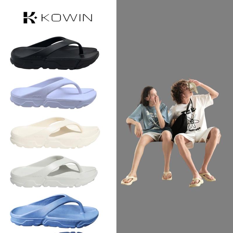 Kowin Dép Kẹp Tông Xỏ Ngón Lọt Khe Unisex Thể Thao Nam Nữ Siêu Nhẹ G8025