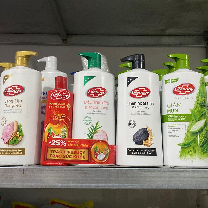 Sữa tắm Liifebouy 800gr tặng chai nhỏ 200gr