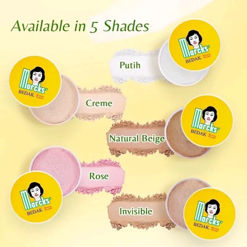 [BPOM] MARCK'S MARCKS BEDAK BEAUTY POWDER CLASSIC 40gr