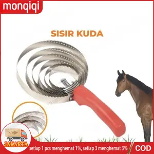 6 Putaran Sisir Pembersih Bulu Sapi Kuda Domba Kambing / Sisir Sapi / Sisir Domba / Sisir Kuda / Sisir Pembersih Bulu Sapi, Kerbau, Kuda dan Kambing
