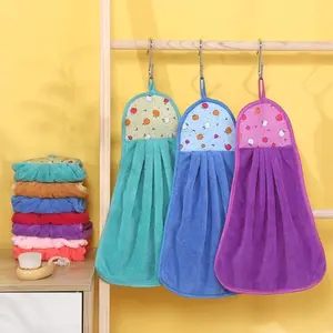 Pinky KA969 Kain Lap Tangan Handuk Motif Lap Wastafel Pengering Tangan Gantung Cleaning