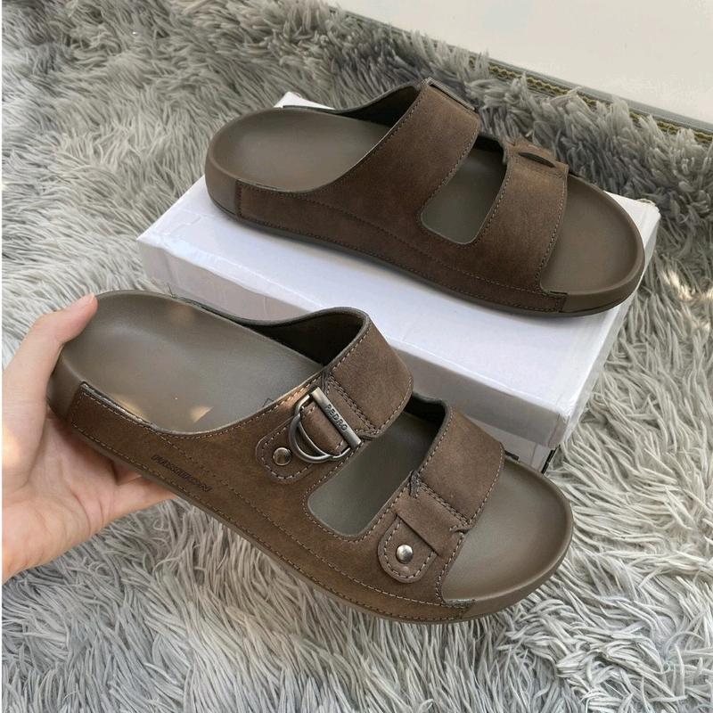 Dép nam cao cấp Thời trang sang trọng -đế PU nhẹ. êm chân đế cao 3cm mẫu (NT02)