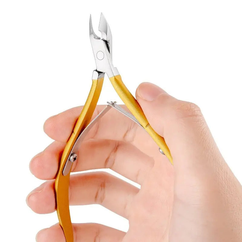 Kéo Cắt Da Chết Móng Tay, Kìm Thép Không Gỉ, Dụng Cụ Cắt Lớp Biểu Bì, Dụng Cụ Ngón Chân Làm Móng Tay Móng Chân, Dụng Cụ Ngón Chân Nghệ Thuật, Có 2 Màu 7
