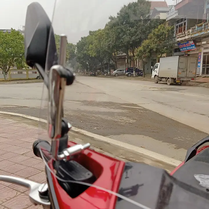 Kính chắn gió xe máy, kính chắn gió chắn bụi xe máy Phụ Kiện Phụ Tùng 4