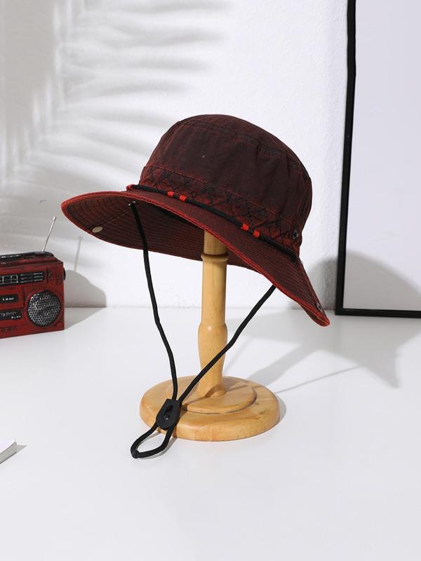 Outdoor Mountaineering Recreational Fisherman Hat, Casual Outdoor Sun Protection Cap, Fashion Accessories for Men & Women 2