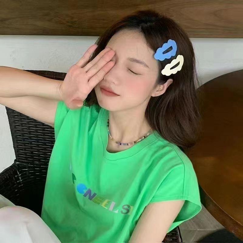 Kẹp Tóc Dễ Thương, Màu Pastel Mới, Kẹp Tóc Ngọt Ngào Kẹp Bên, Kẹp Tóc Đám Mây, Kẹp Bb, 30 Ngày Bán Chạy 4946 Miếng, Kẹp Phong Cách Cô Gái Trẻ 5