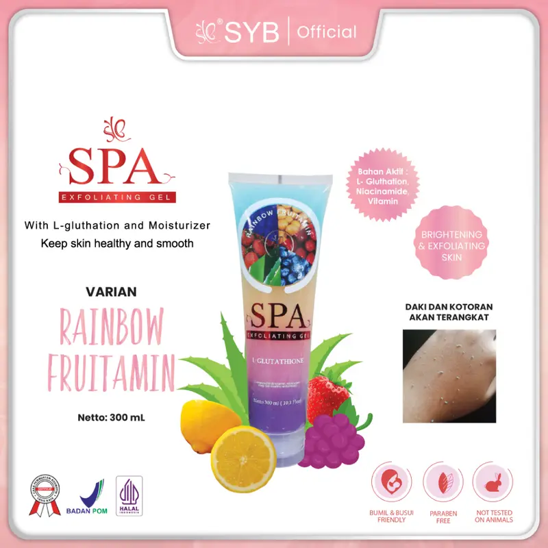 SPA SYB EXFOLIATING GEL FRUITAMIN 0