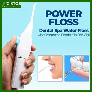 CIKTOS - Alat Semprotan Pembersih Sela Gigi Dental Spa Water Floss