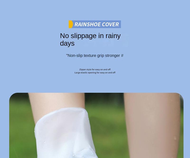 Product Introduction of Waterproof Rain Boots Cover-Unisex Thickened, Durable, Non-Slip Shoe Cover, Snow and Rain Proof 7