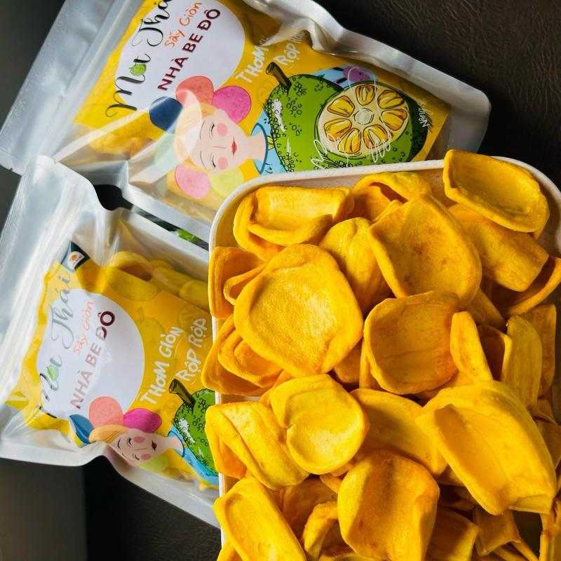 CỰC KÌ NGON MÍT THÁI SẤY GIÒN NGỌT THƠM 200G - NHÀ BE ĐÔ