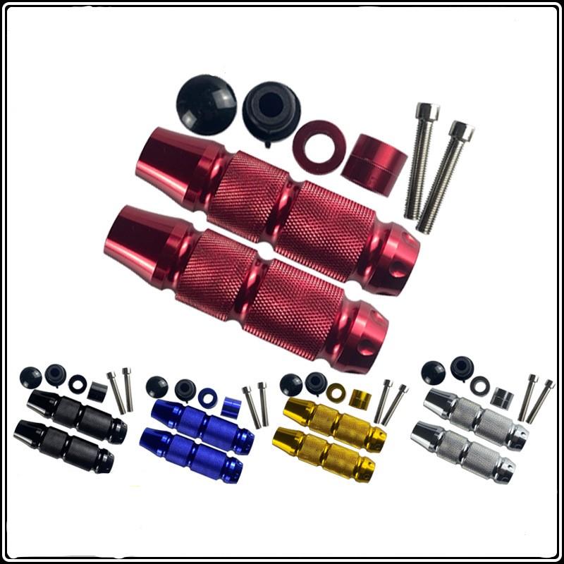 [ Giá 1 cặp ] Gù chống đổ kiêm gác chân sau CNC Dành Cho Xe Điện Xe Máy Loại 1 Phụ Kiện Phụ Tùng