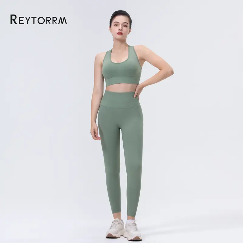Reytorrm LYCRA Legging Celana Olahraga Wanita High Waist Running