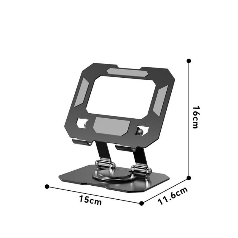 Product Introduction of 360 Degree Metal Tablet Stand, Folding Desktop Laptop Floor Stand, Rotating Tablet Stand with 360 Degree Rotating Base, Multi-function Adjustable Tablet Stand Office 9