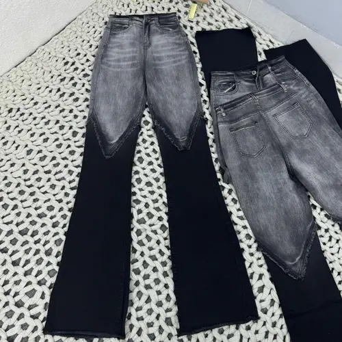 Quần Jean Loe Loang Xám Form Nhỏ Dài 110 cm Cho Khách m65-m77 LJ_15 Pants