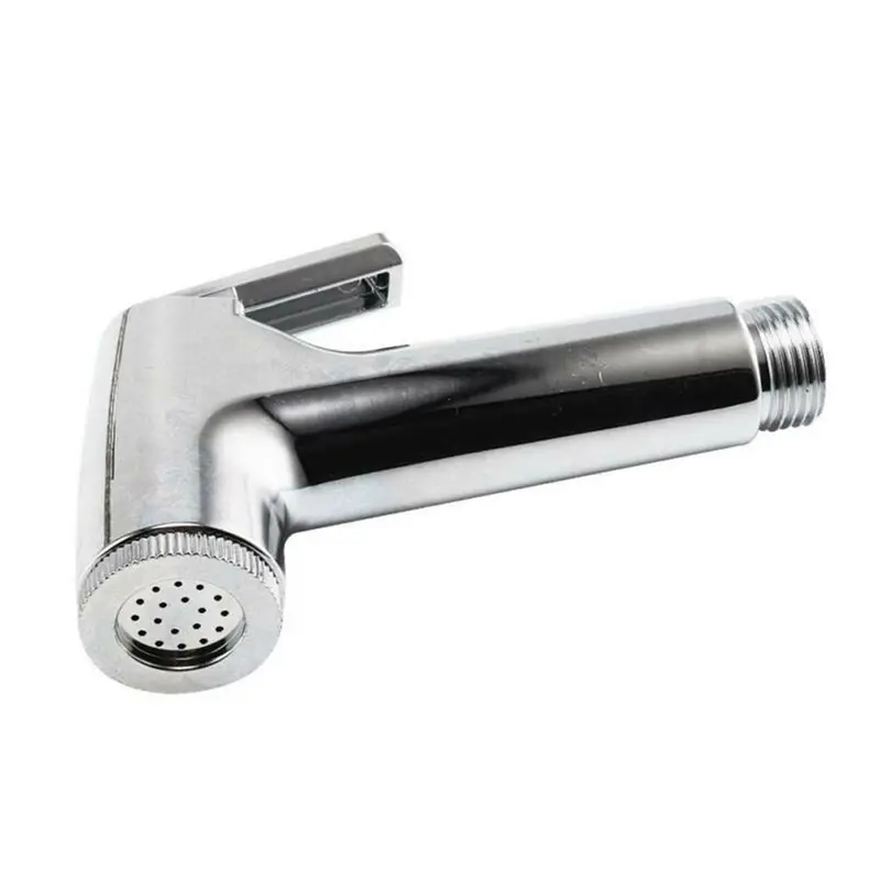 Chrome Bidet Shattaf Douche Spray Hygienic Toilet Shower Head Hose Set 2