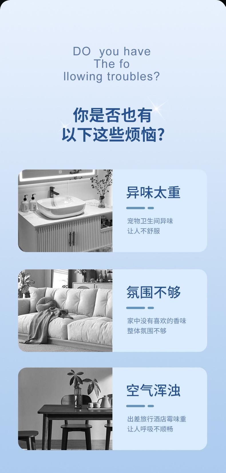 Product Introduction of Aroma Diffuser automatic spray machine home bedroom fragrance machine diffuser essential oil special bathroom toilet deodorizer God God 0