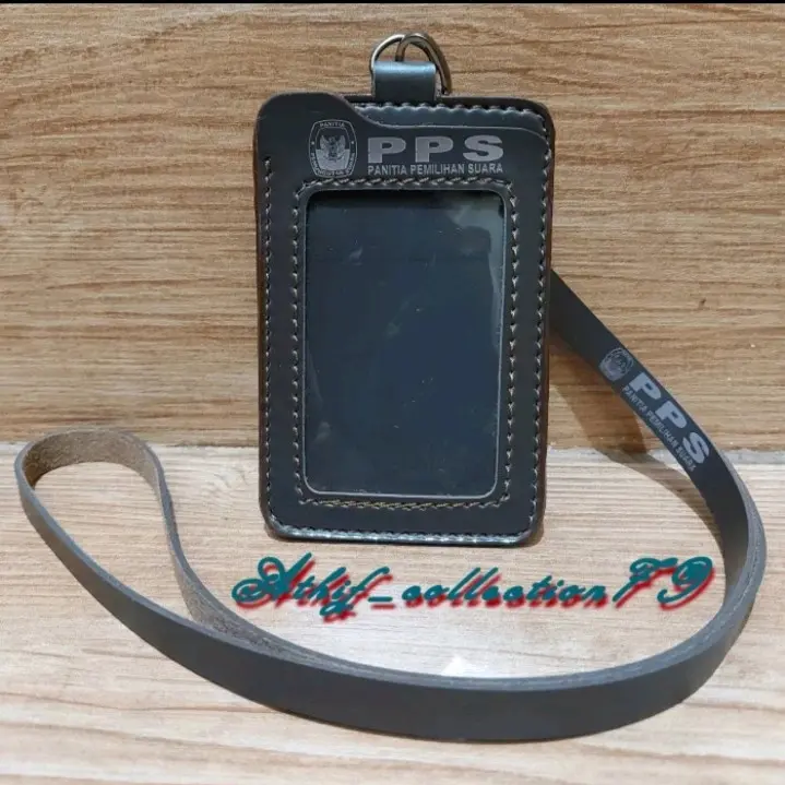 Holder kalung id card logo PPS / panitia pemungutan suara