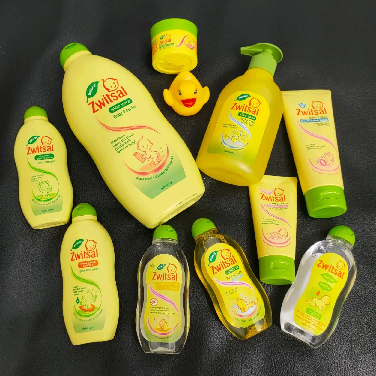 Promo 12pcs PAKET SUPER LENGKAP ZWITSAL NATURAL FREE KERANJANG SERBAGUNA