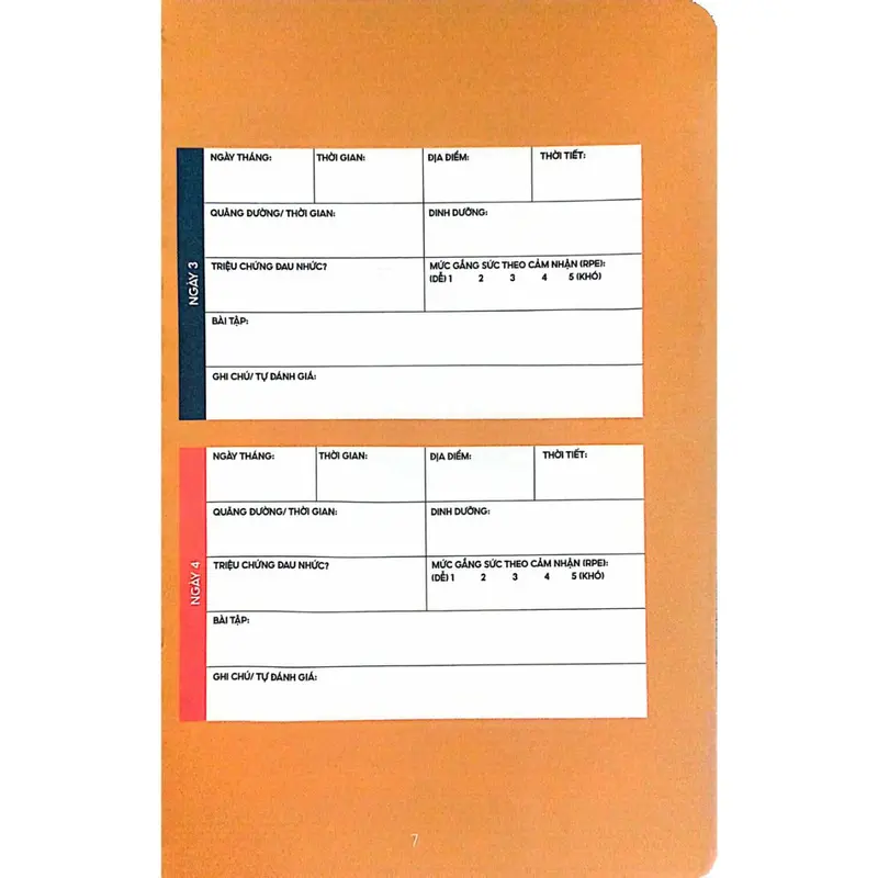 Sách - Note Book Nhật Ký Chạy Bộ 365 Ngày - PD - Newshop 5