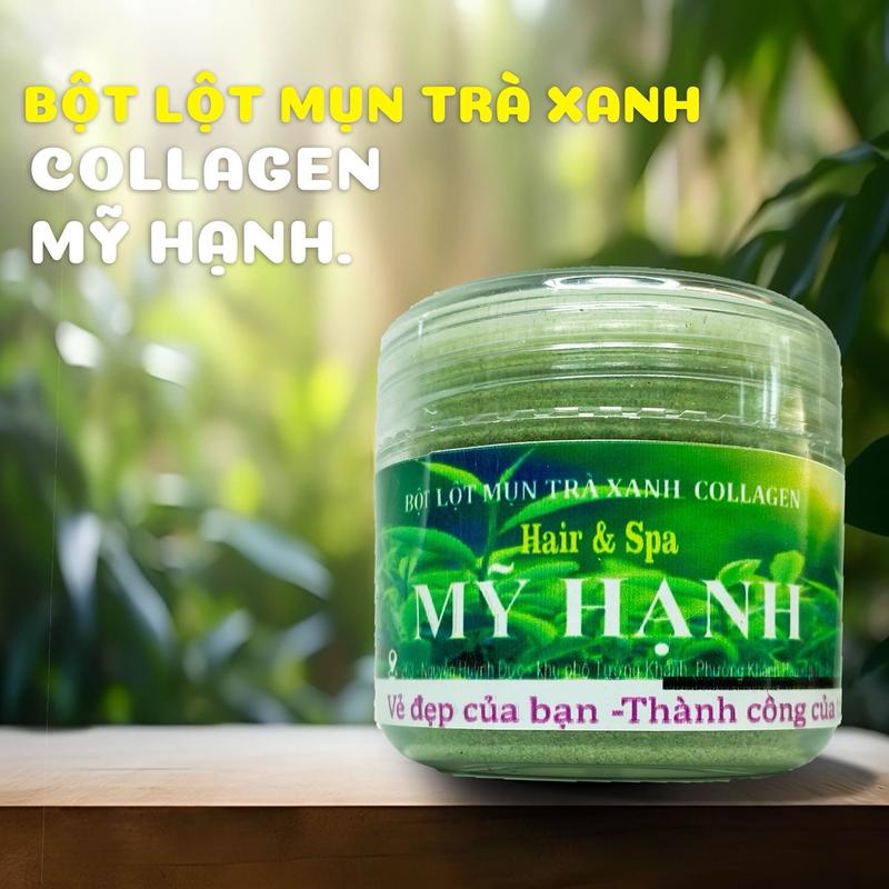 Mặt Nạ Bột Lột Mụn Trà Xanh Hỗ Trợ Các Vấn Đề Về Da
