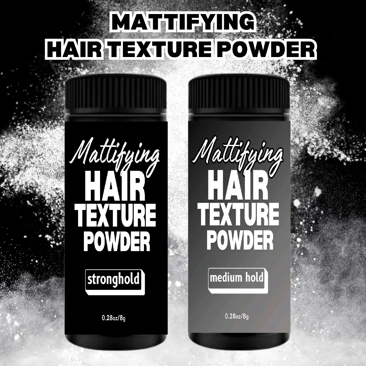 Mattifying Hair Texture Powder Matte Hair Styling Powder Unisex ...