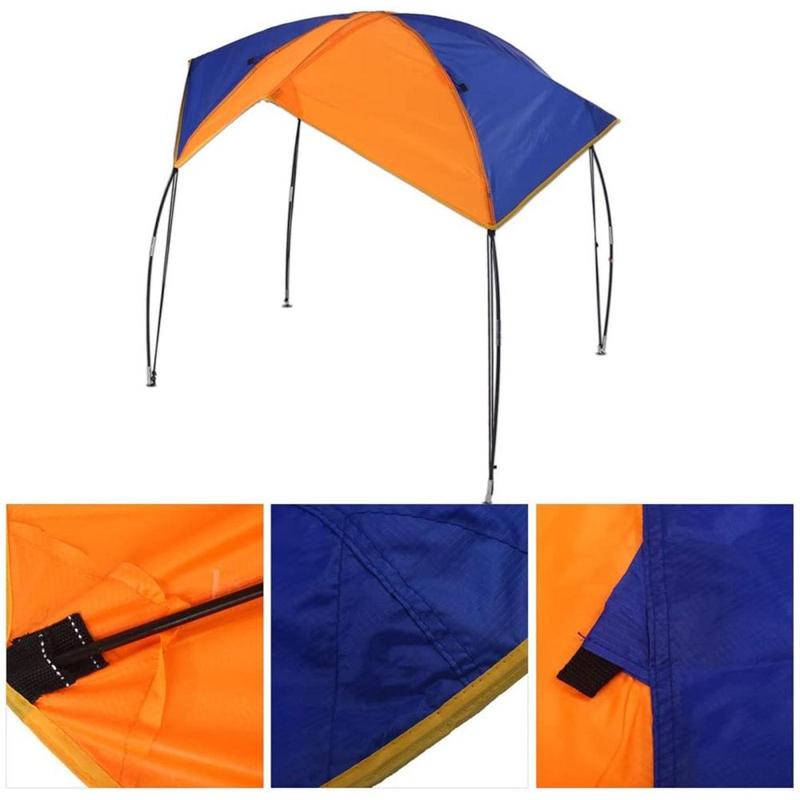 Product Introduction of Boat Sun Shade Shelter Inflatable Kayak Awning Canopy Ship Rain Snow Protection Dinghy Canoe Bimini Top Cover for Canoeing Kayaking Beach 1