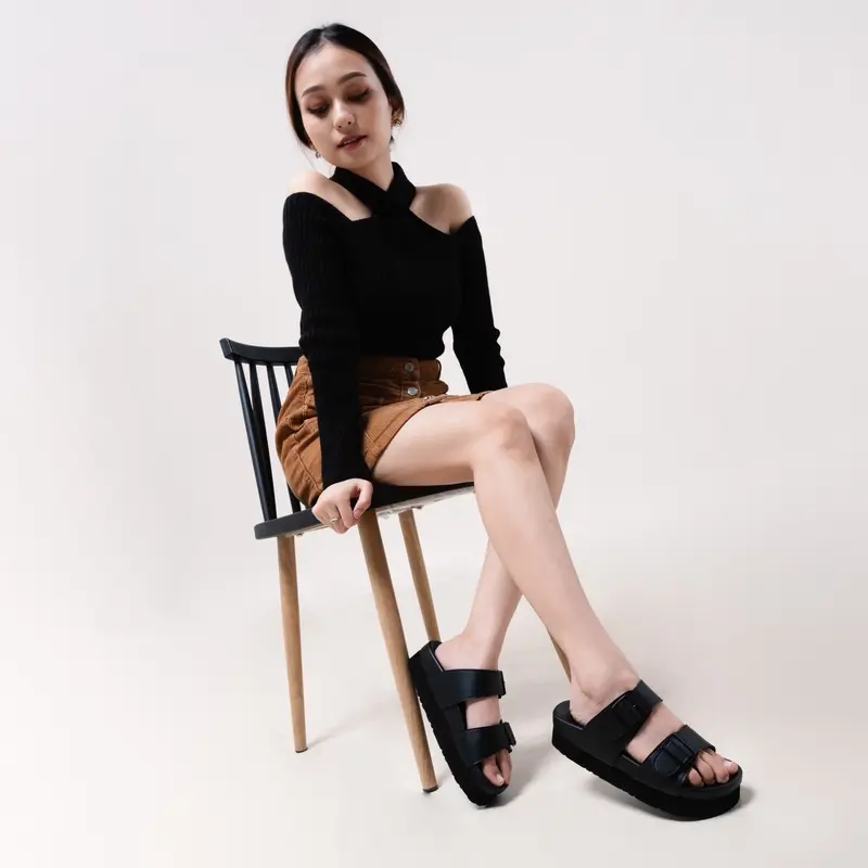 Aminda Zoey Slip On Sandals 4