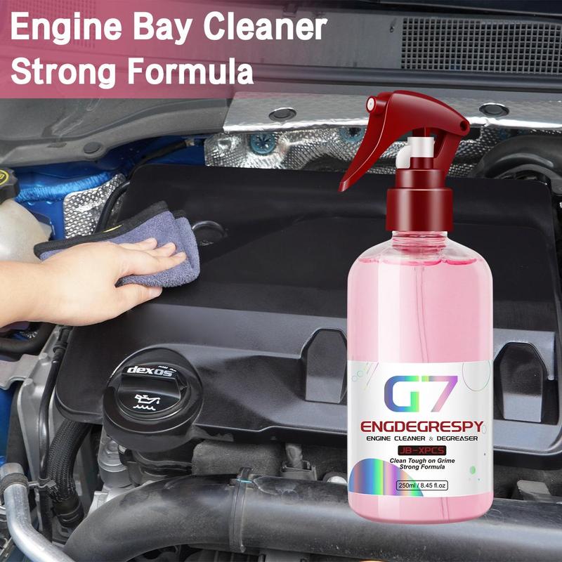 Product Introduction of Car Engine Bay Cleaner, 1 Count Powerful Decontamination Oil Dust Grease Remover, Professional Engine Warehouse Compartment Cleaner 0