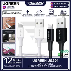Kabel Data iPhone UGREEN USB A to Lightning MFI UGREEN US291 PD Fast Charging