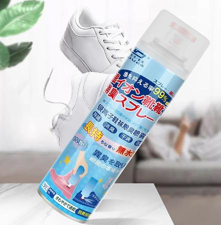 Combo Chai Tẩy Trắng, Vệ Sinh Giày 100ml + Chai Xịt Khử Mùi Hôi, Khử Khuẩn Giày Dép, Làm Thơm Tủ Giày Công Nghệ Nano Bạc 260ml- PT SHOP 2