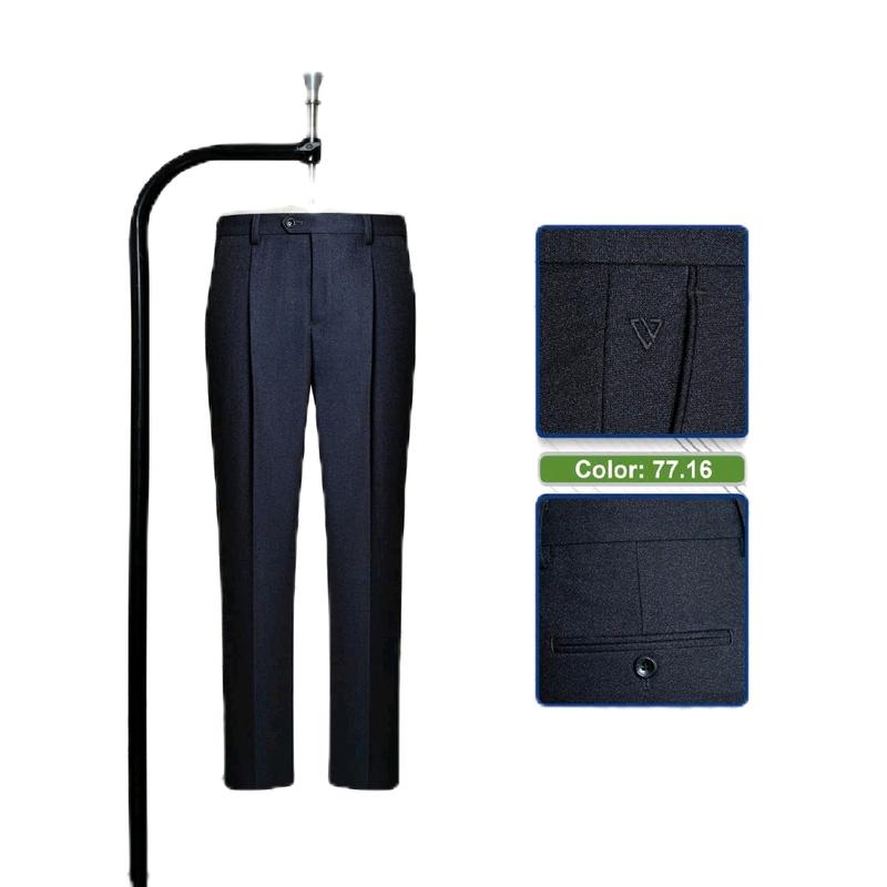 Quần VISTINO nhiều màu, quần tây có 1 ly dài chất vải dày dặn chống nhăn tốt loại vải cát phom Xuông rộng regular (sp không phải viettien) Nam Menswear