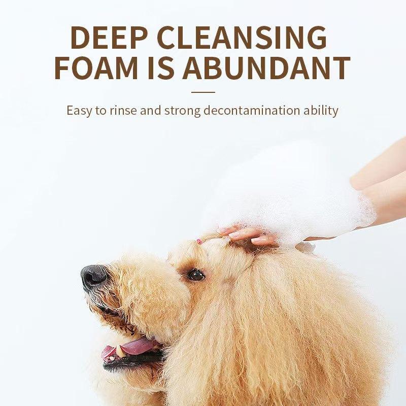 3 in 1 Natural Coconut Pet Shampoo, Pet Conditioner and Shower Gel, Multifunctional Pet Grooming Supplies for Home and Outdoor Use 6