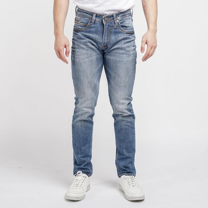 REGIO JEANS [TU2] Celana Jeans Pria Slim Fit ( Melar) Celana Panjang Pria - Jeans Distro Tunner 28-38 Denim Stretch 5