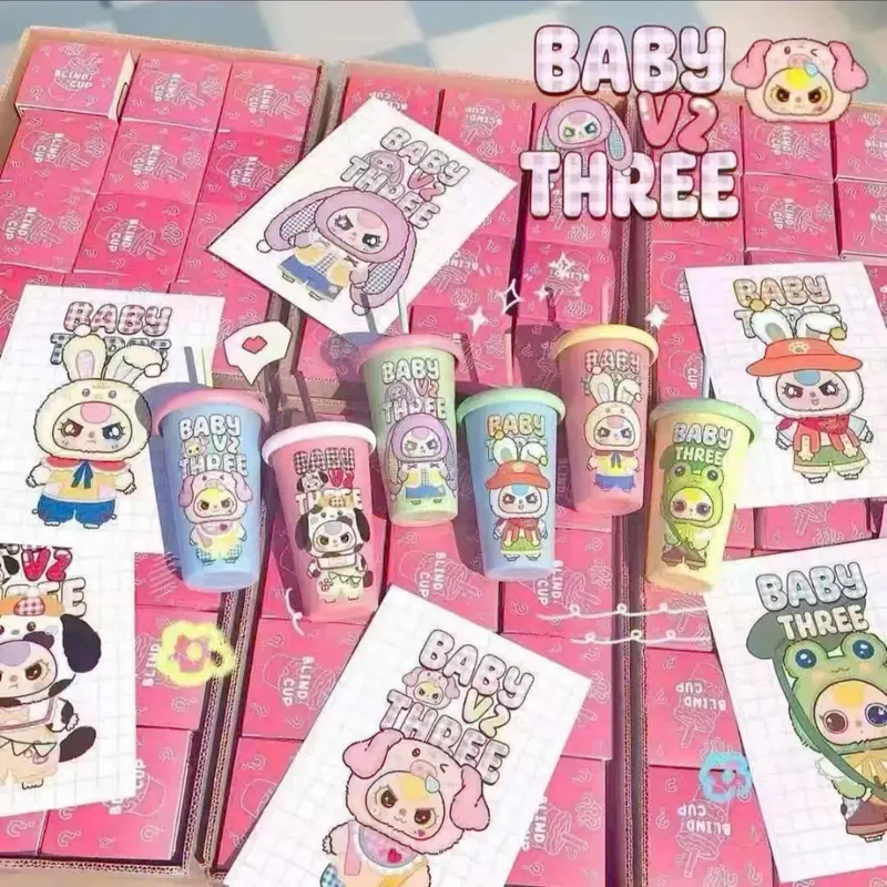 Ly uống nước tái sử dụng siêu hot 500ml Hottrend Babythee nhựa xịn dầy fullbox 3