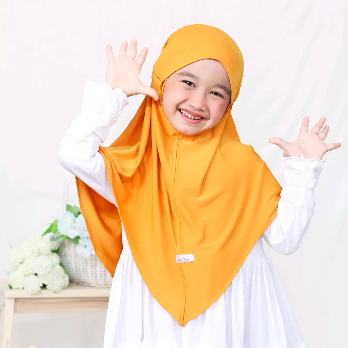 HIJAB BERGO TALI SIZE M Usia 5-11 Tahun