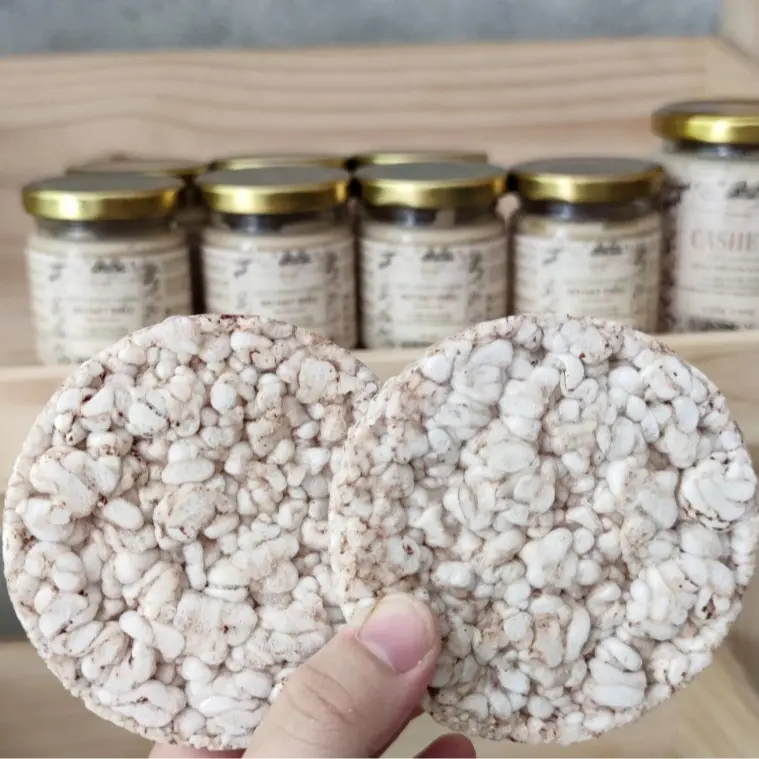 Bánh Gạo Lứt Nổ Tròn Xoe - Chiêng Food - Không Đường Ăn Kiêng (170g/510g) - Vị Truyền Thống và Vị Cỏ Ngọt 3